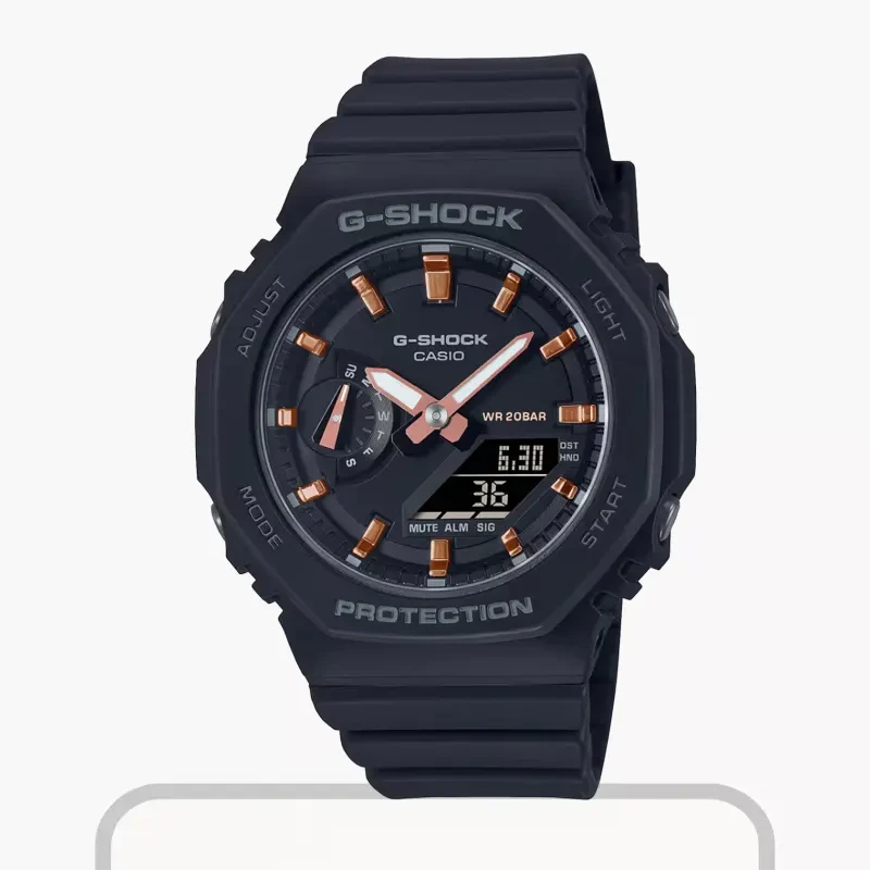 Casio G-Shock Black Dial Resin Men's Watch- GMA-S2100-1A